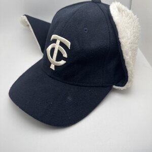 Minnesota Twins Melonwear Trapper Hat  Mens Blue White One Size Embroidered Logo